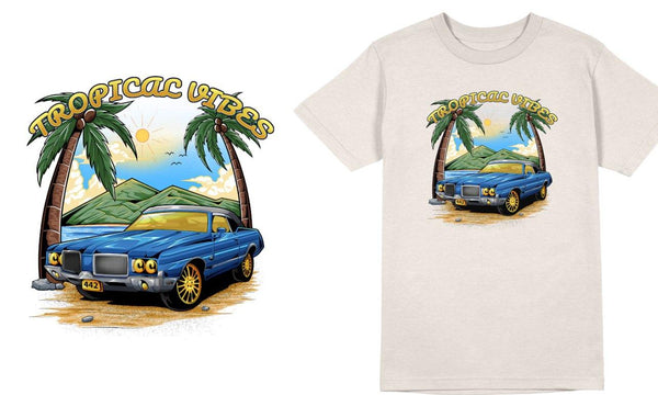 Tropical Vibes Graphic Tee