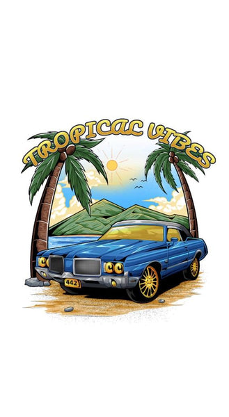 Tropical Vibes Graphic Tee