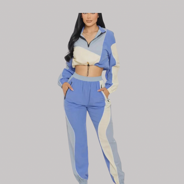 Trell Color Block Two Piece Set