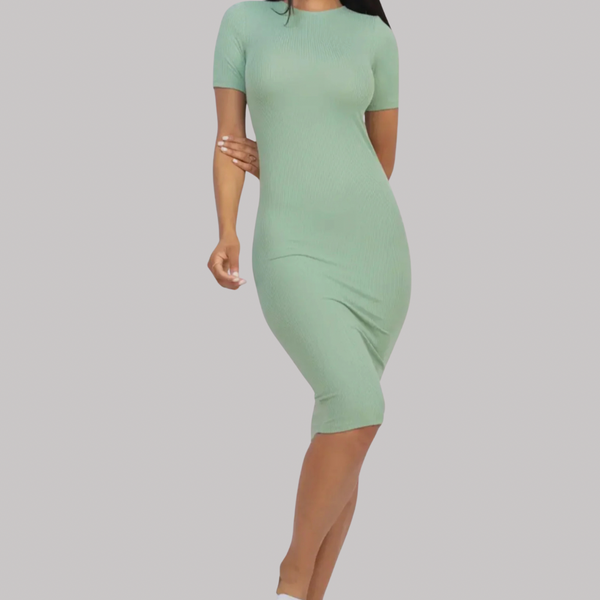 Ribbed Bodycon Dress
